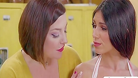 Horny Stepmom Teacher Sovereign Licks Her Stepdaughters