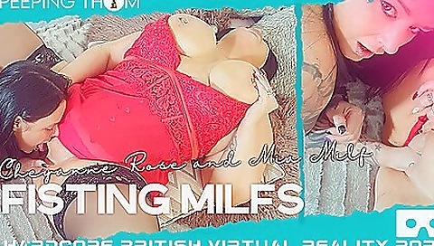 Milf gets fucked by a big dick and takes off her clothes