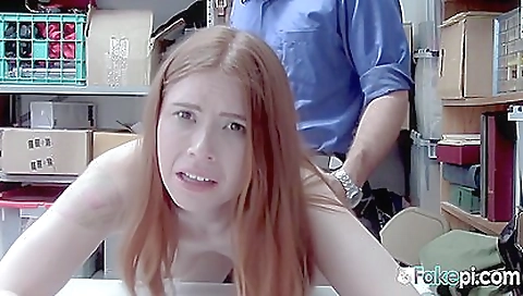 Redhead Gets Fucked Hard In Honor To St Patricks Day