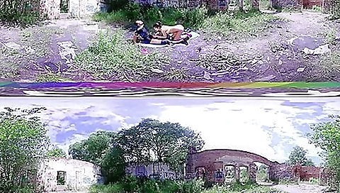 Sexy masseur in public takes off her clothes and plays with body