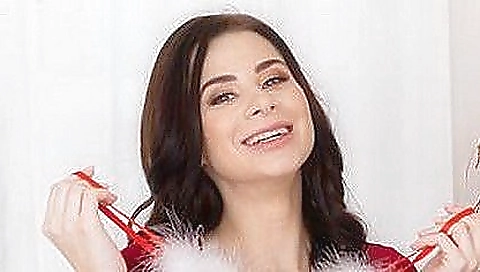 Christmas wood porn with seductive chick and her bestie