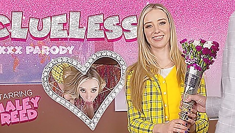 Blonde with tattooed pussy gets a blowjob and a ride