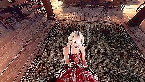 Sexy blonde enjoys some intense blowjob and fingering