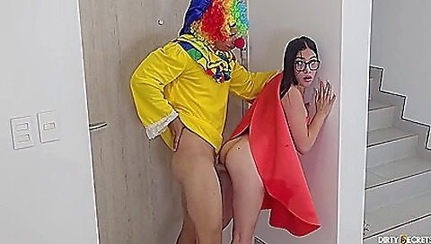 I Fuck Birthday Girl At Her Stepfathers House While He Works