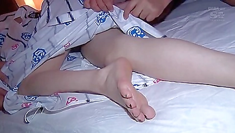 Japanese girl humped and fucked by a horny boyfriend