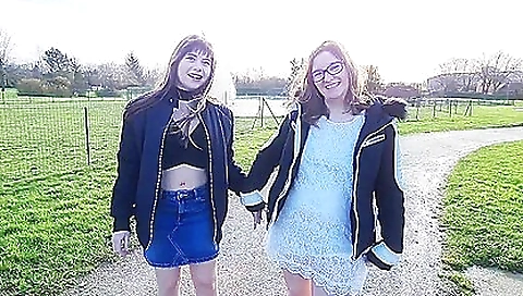 Sexy trio of sexy girls free herself more and more