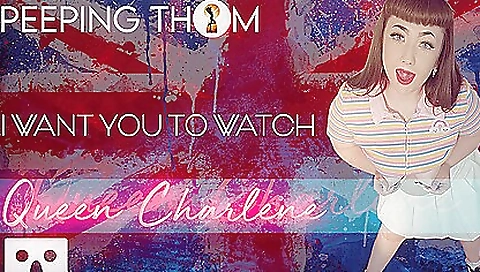 Cute brunette 18+ with a tattoo in front of the camera