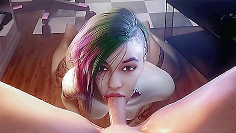 Brunette girl gets fucked in a virtual reality movie