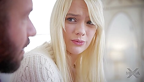 Blonde teen 18+ is getting her pussy licked by her bestie