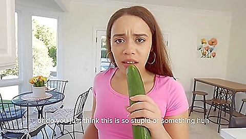 Brunette with a deepthroated dick is good at blowjob