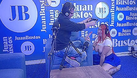 Big booty brunette takes deepthroat and cum on the sex machine